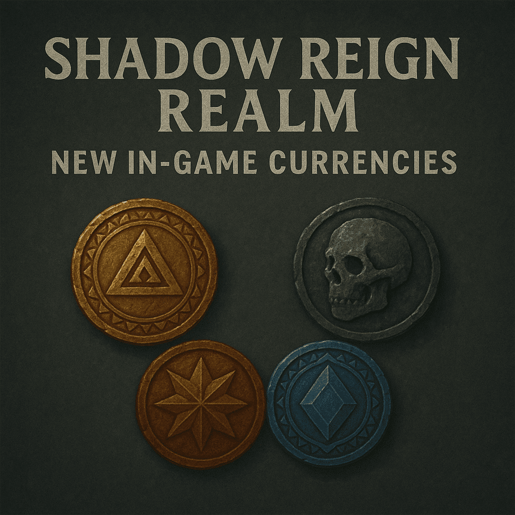 Shadow Reign Realm New In Game Currencies