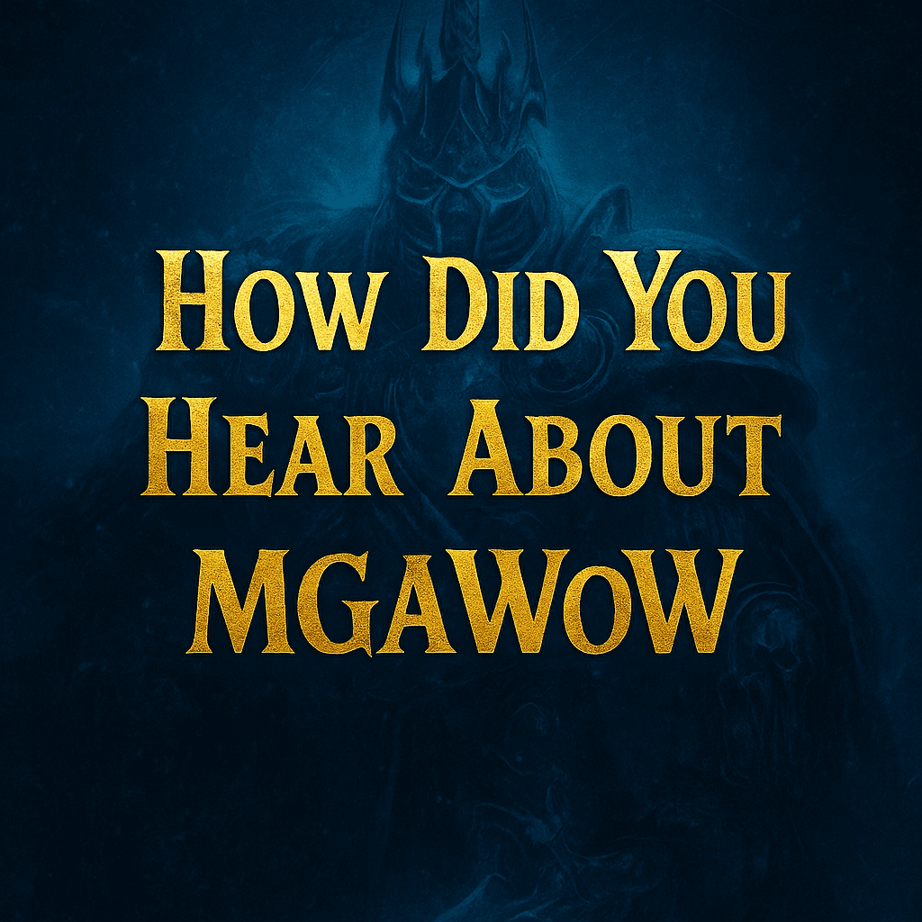 How Did You Hear About Us / Find Us.