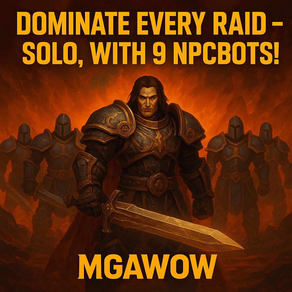 Dominate Every Raid – Solo, With 9 NPCBots! Dominate Every Raid – Solo, With 9 NPCBots!