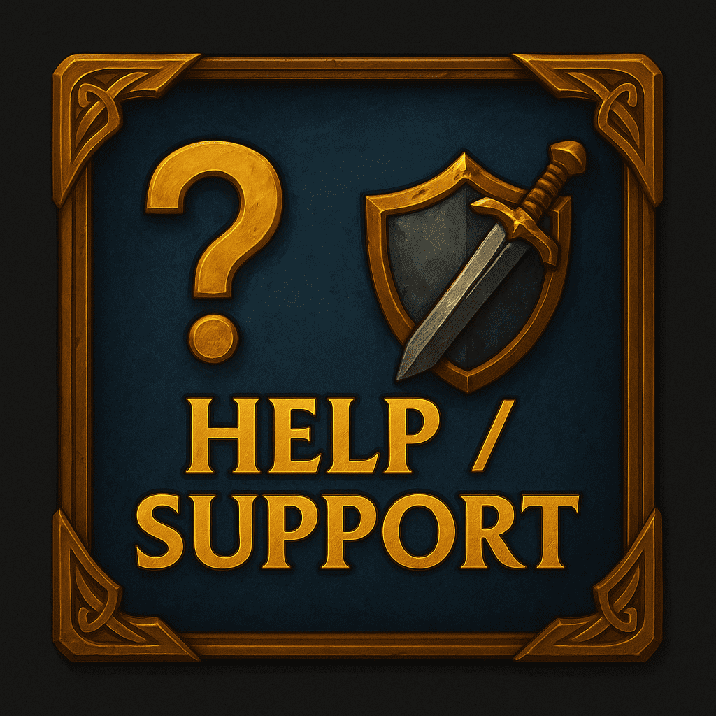 Help / Support