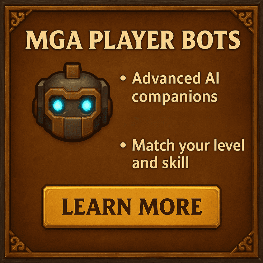 🛡️ MGA Player Bots Quick Guide