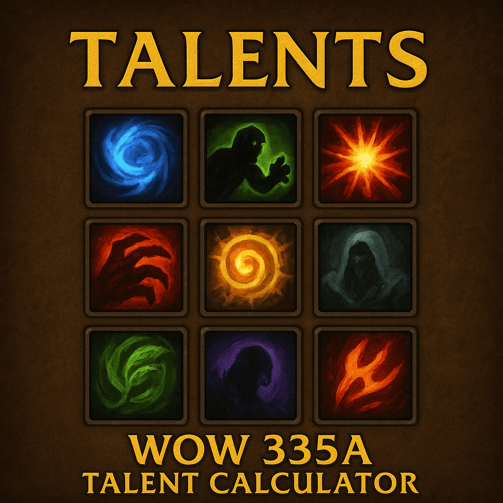 MGAWoW Talent Calculator Tool