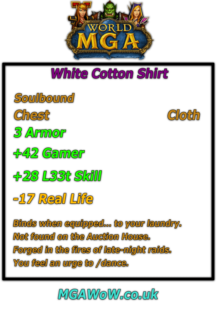 White/Black Cotton Shirt – MGAWoW