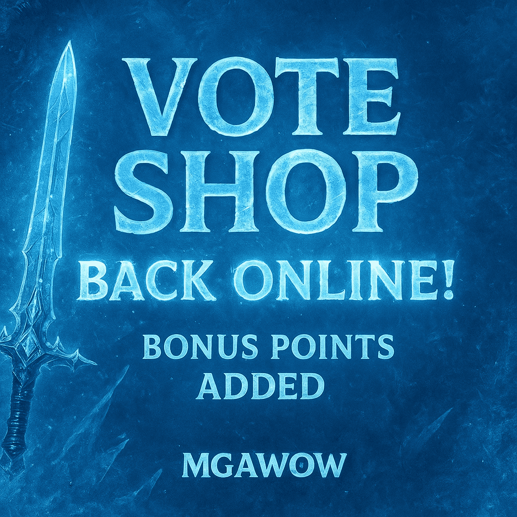 🔮The Vote Shop is Back in Action! 🔮The Vote Shop is Back in Action!