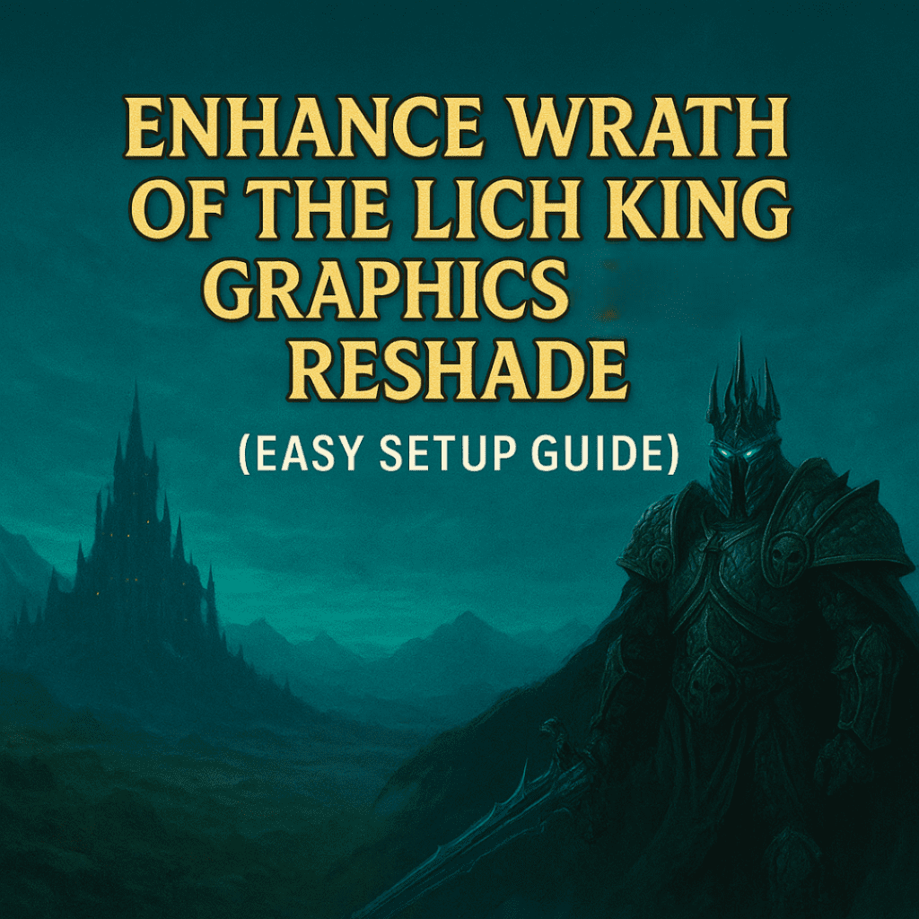 Enhance Wrath of the Lich King Graphics with ReShade (Easy Setup Guide)