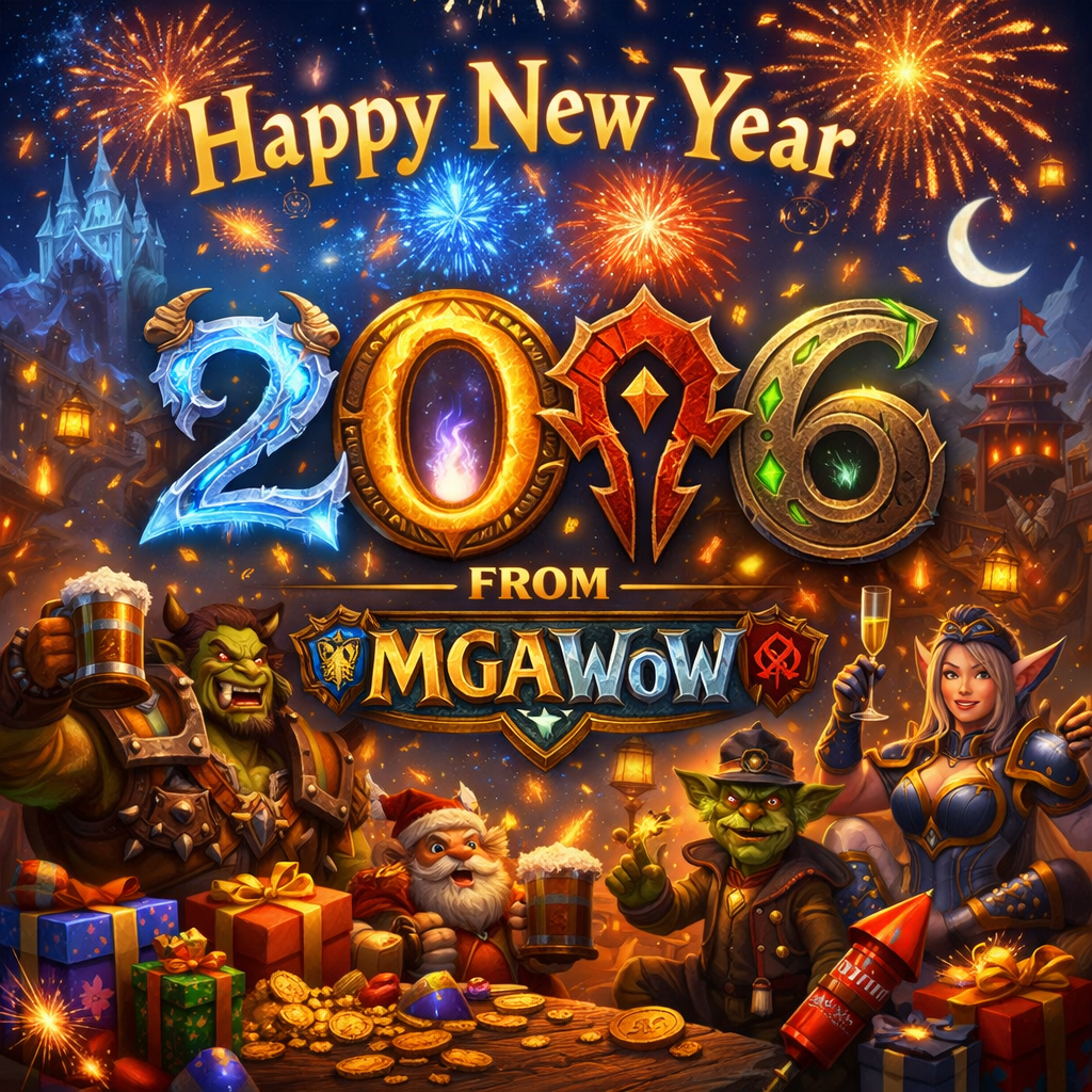 🎆 Happy New Year 2026 from MGAWoW! 🎆