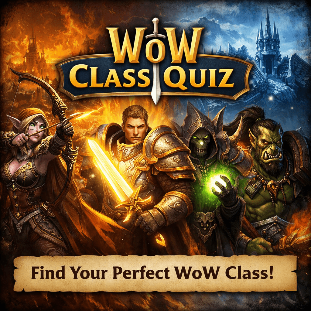 This WoW Class Quiz Will Reveal Your True Role